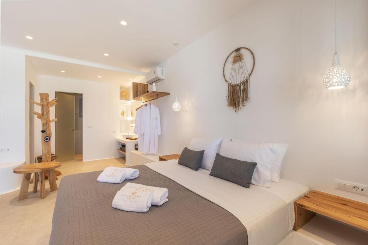 Mykonos Town Sunset Hill Suites מראה חיצוני תמונה