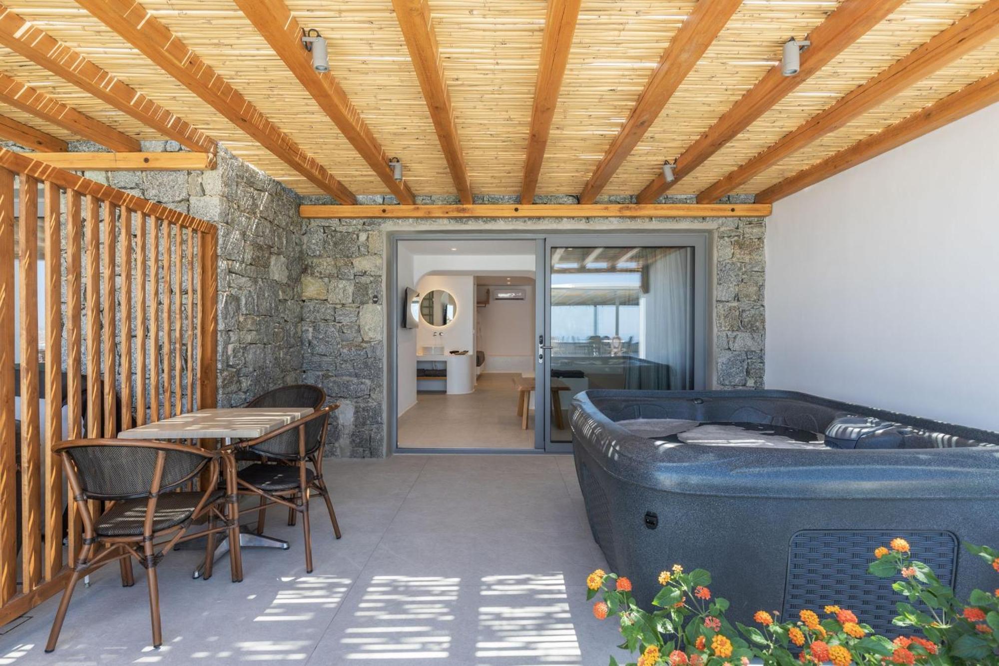 Mykonos Town Sunset Hill Suites מראה חיצוני תמונה