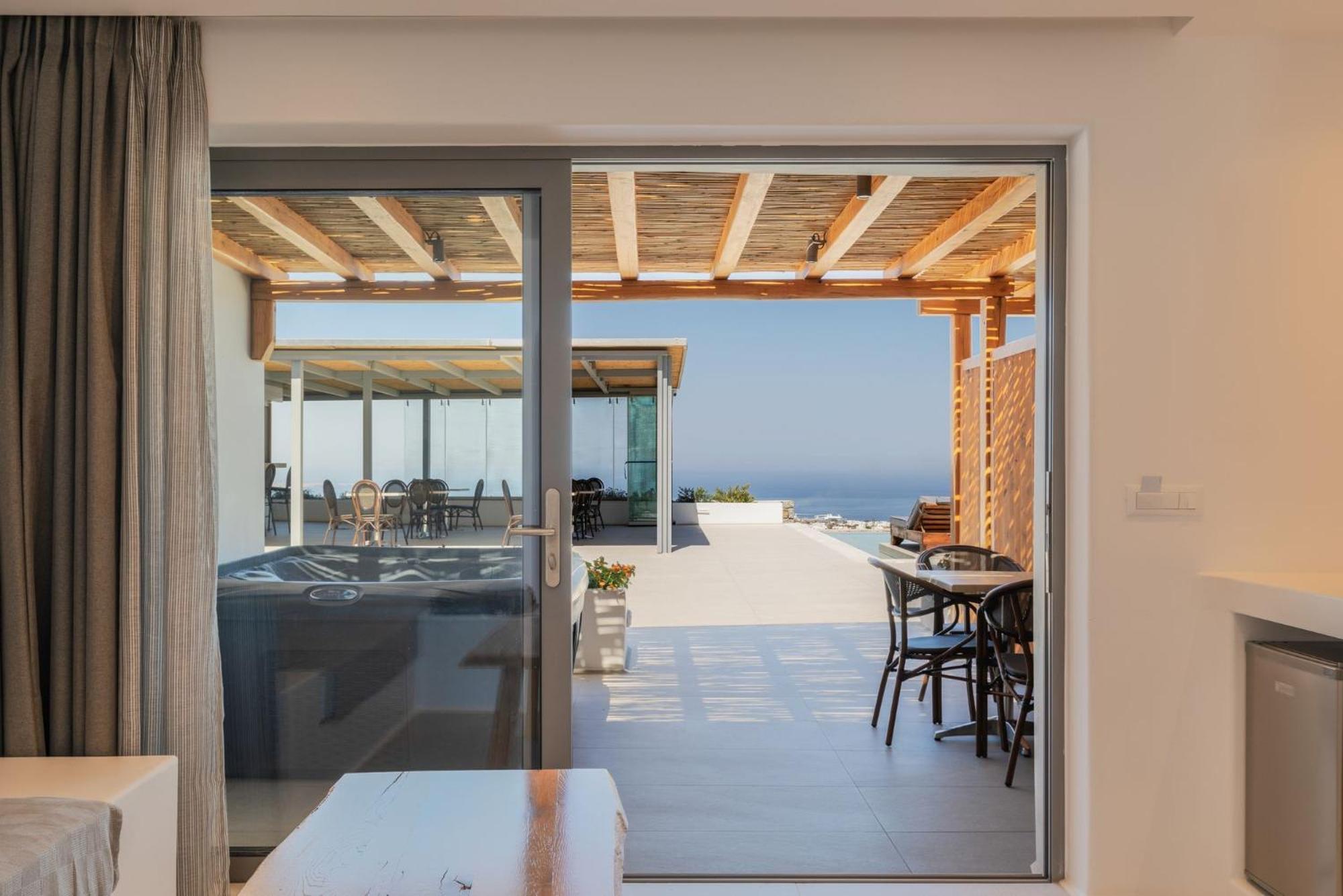 Mykonos Town Sunset Hill Suites מראה חיצוני תמונה