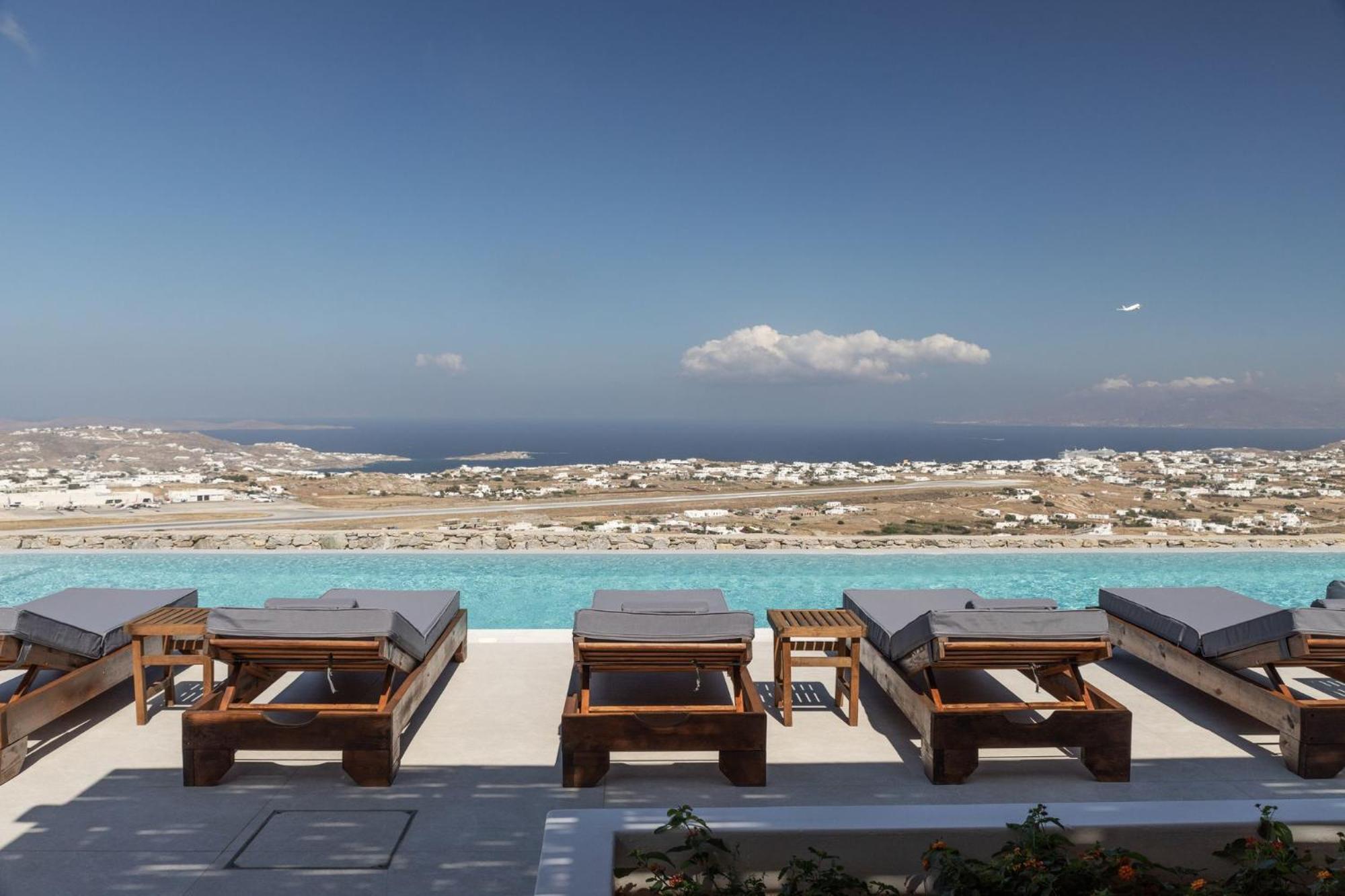Mykonos Town Sunset Hill Suites מראה חיצוני תמונה