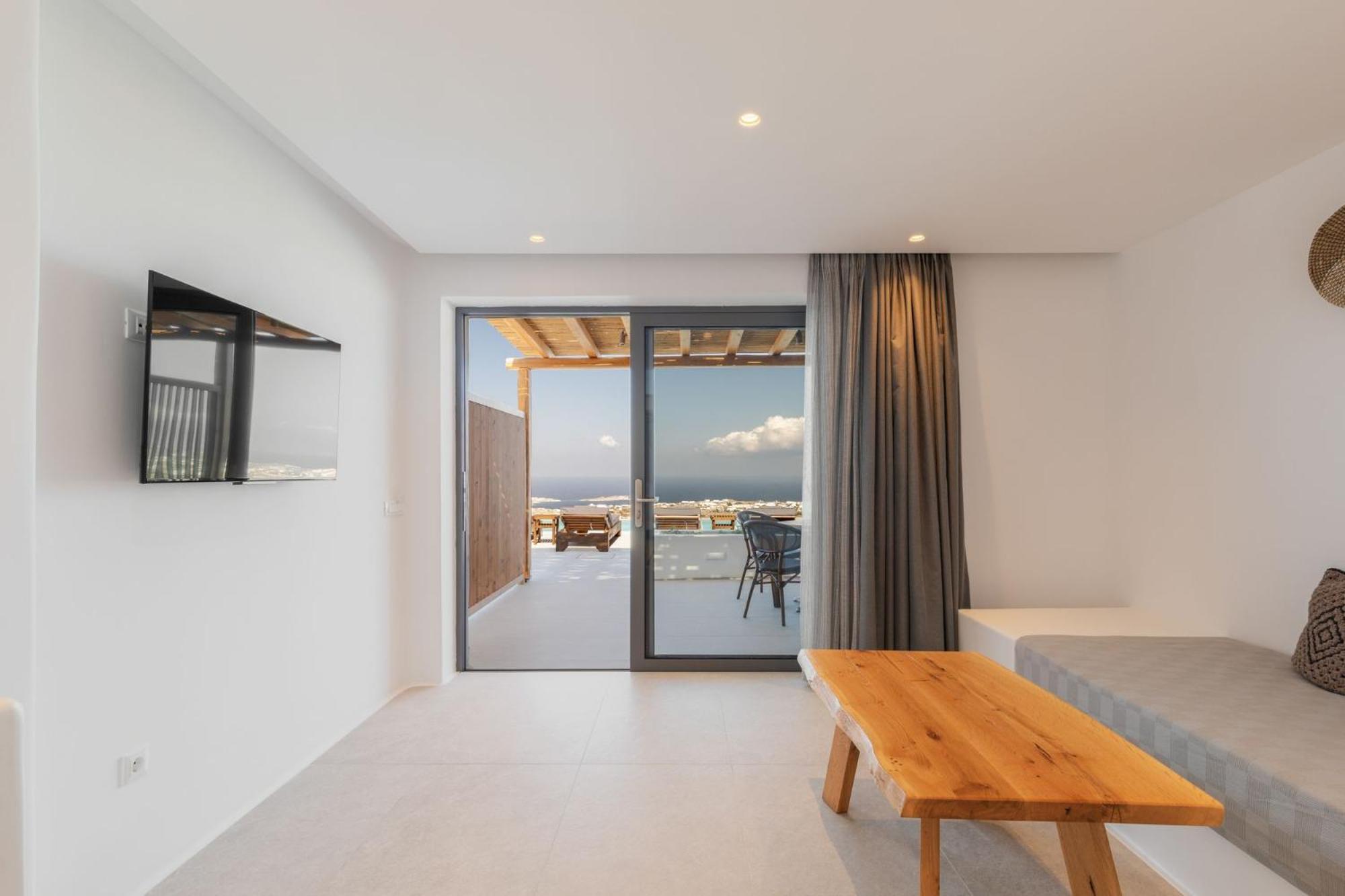 Mykonos Town Sunset Hill Suites מראה חיצוני תמונה