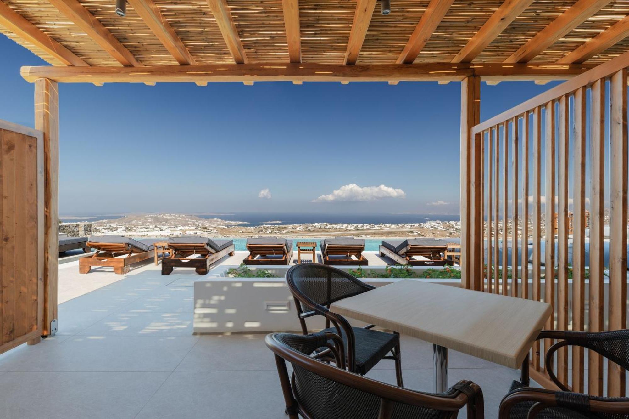Mykonos Town Sunset Hill Suites מראה חיצוני תמונה
