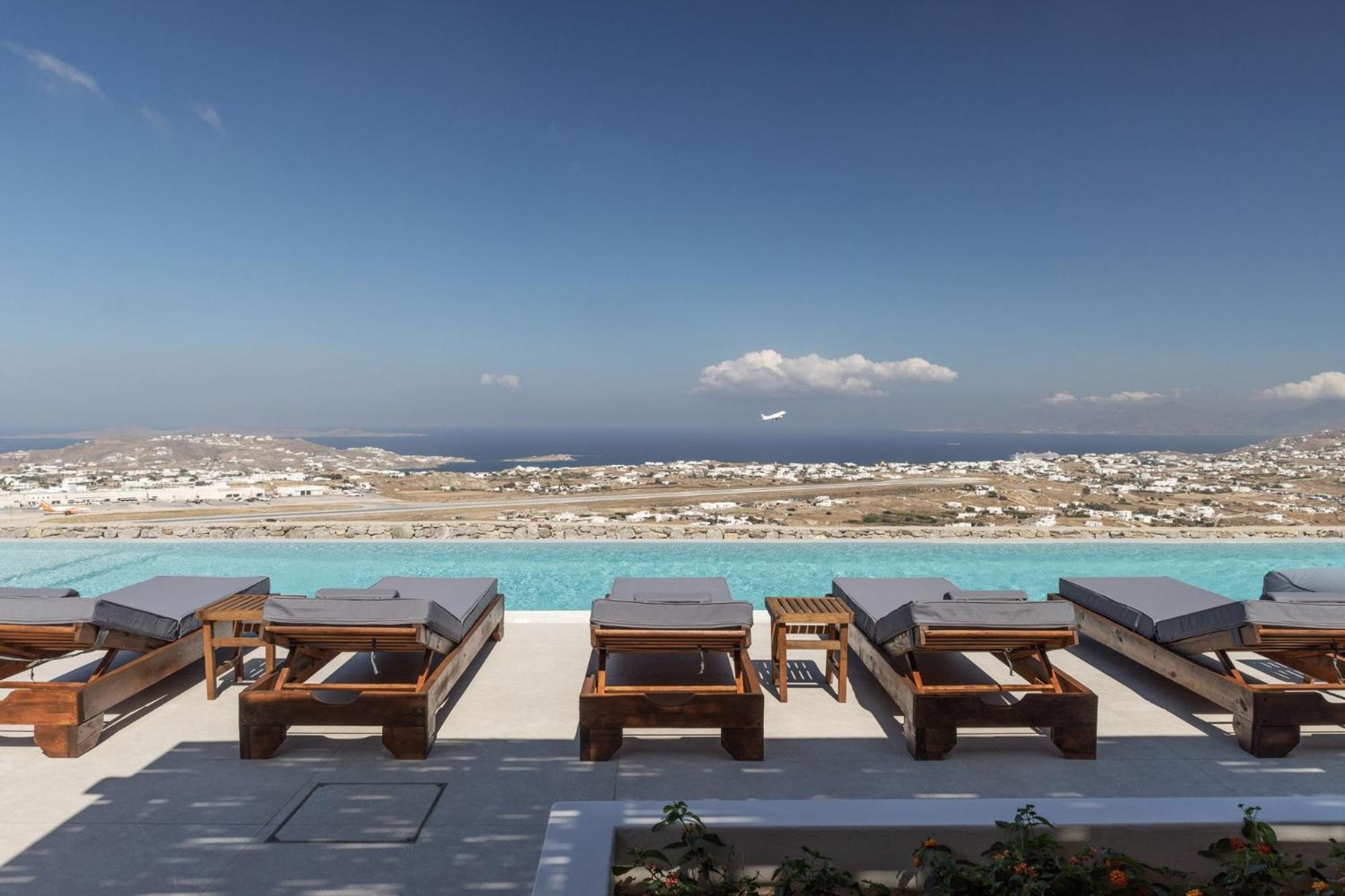 Mykonos Town Sunset Hill Suites מראה חיצוני תמונה