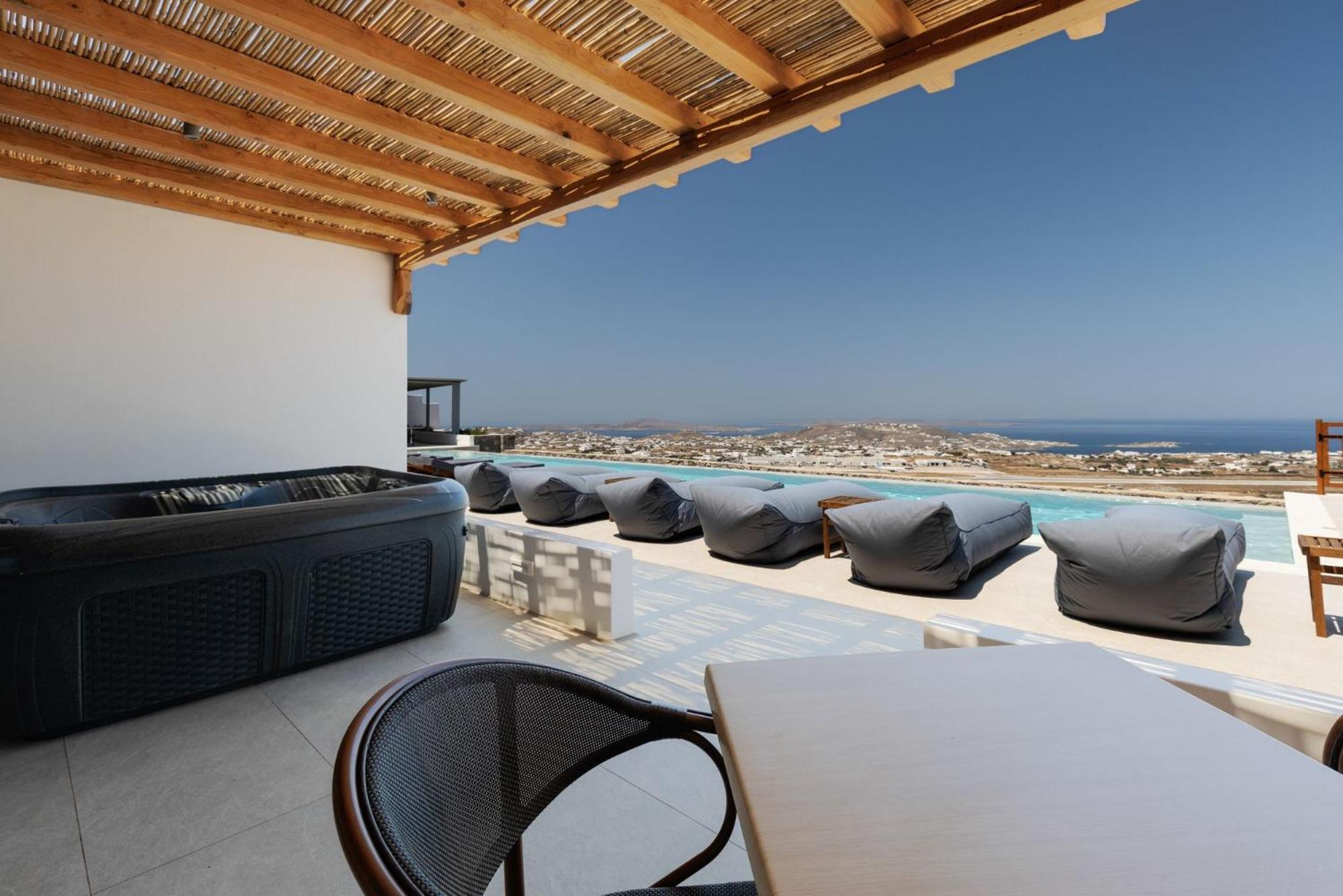 Mykonos Town Sunset Hill Suites מראה חיצוני תמונה