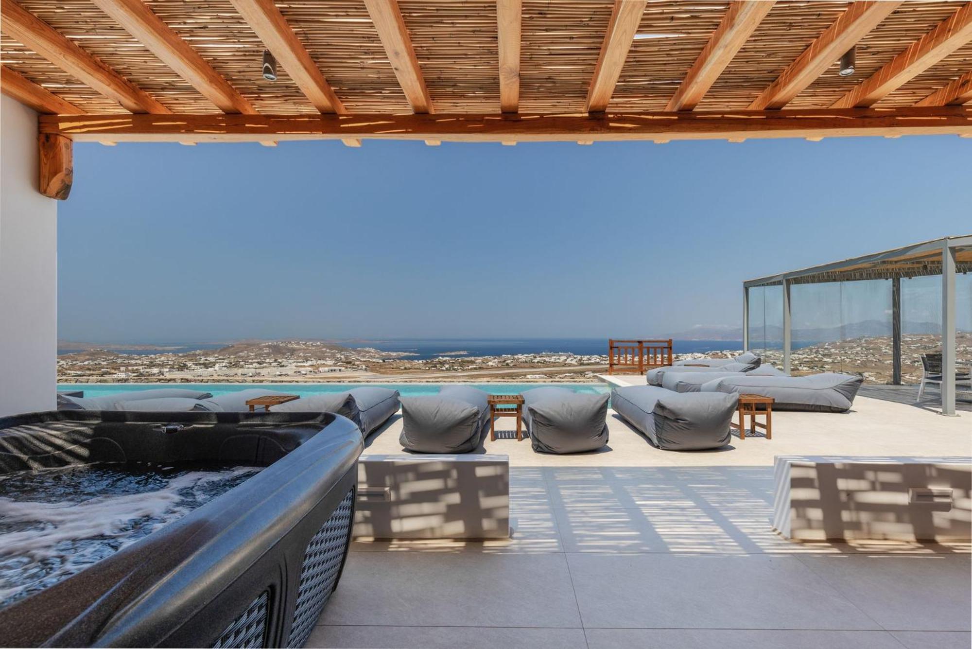 Mykonos Town Sunset Hill Suites מראה חיצוני תמונה