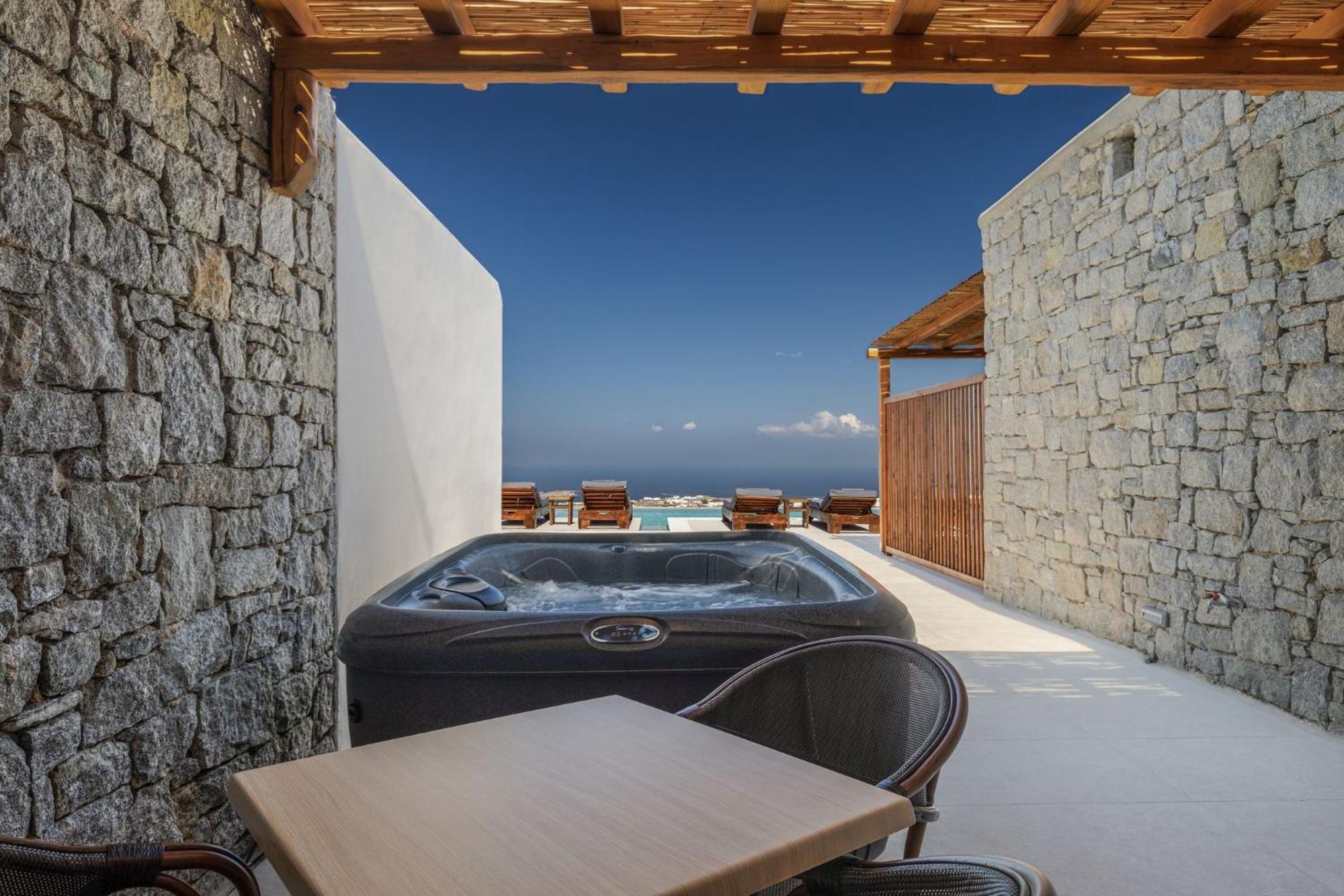 Mykonos Town Sunset Hill Suites מראה חיצוני תמונה